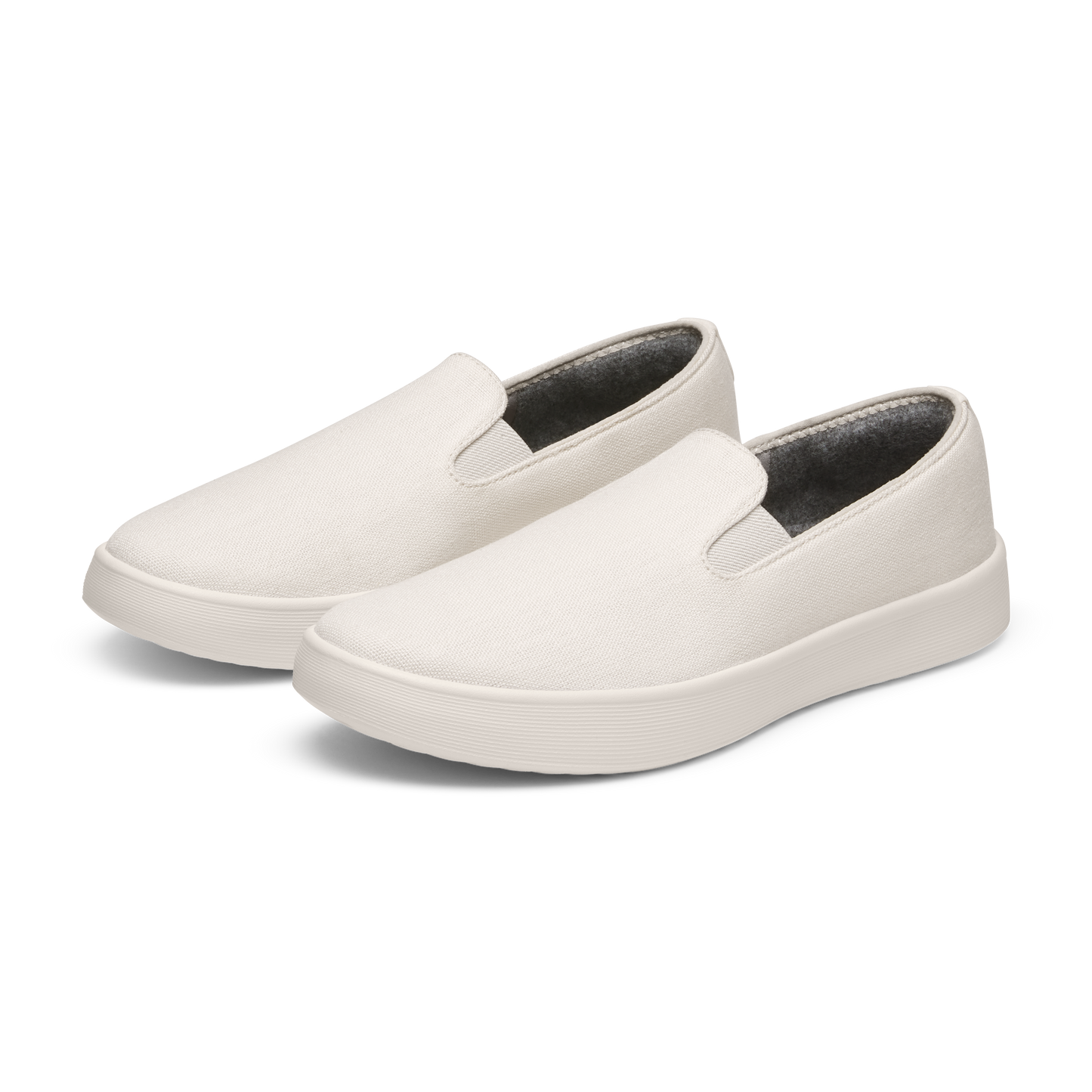 Women's Canvas Cruiser Slip On - Warm White (Natural White Sole)